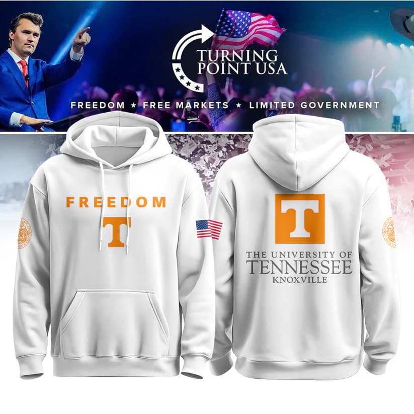 University of Tennessee, Knoxville x Turning Point USA Hoodie – Freedom Collection - Image 1