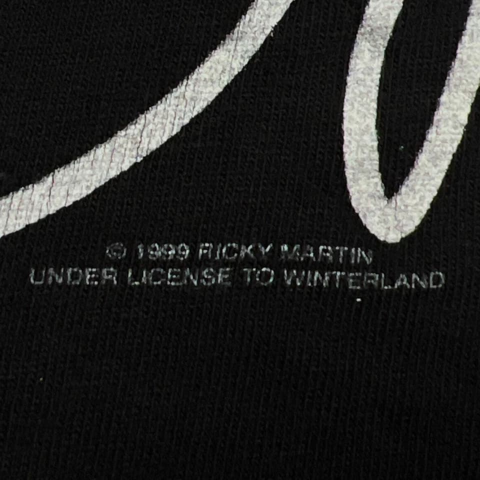 Vintage Ricky Martin T-Shirt with Signature Design - Image 3