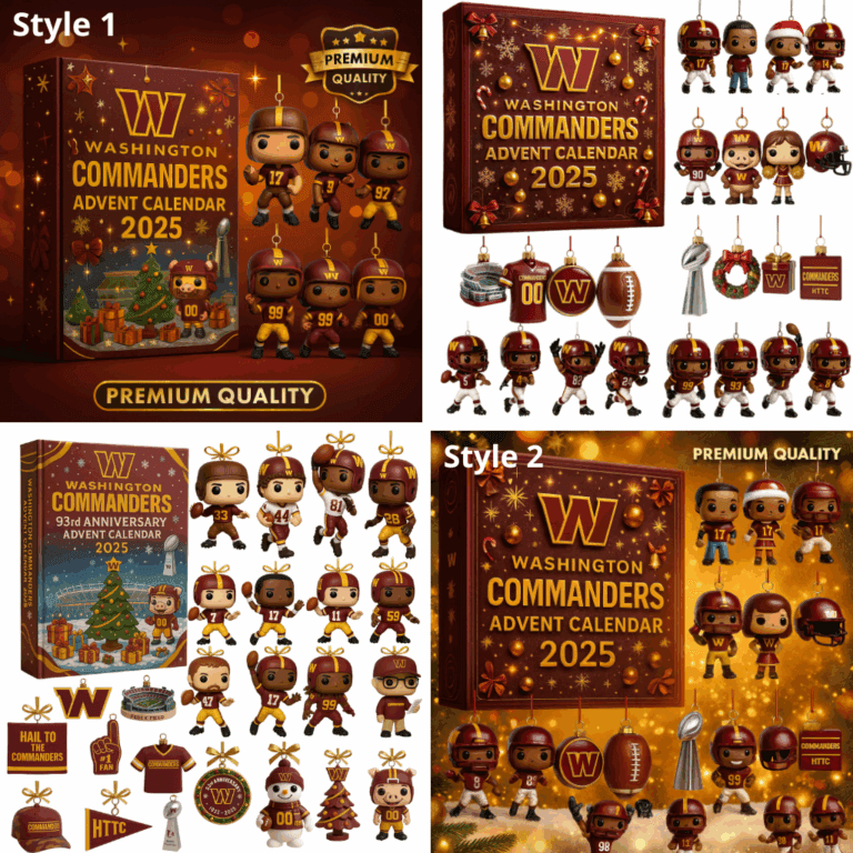 Washington Commanders Advent Calendar 2025 - Funko Style Mini Figures Collectible Gift - Image 2