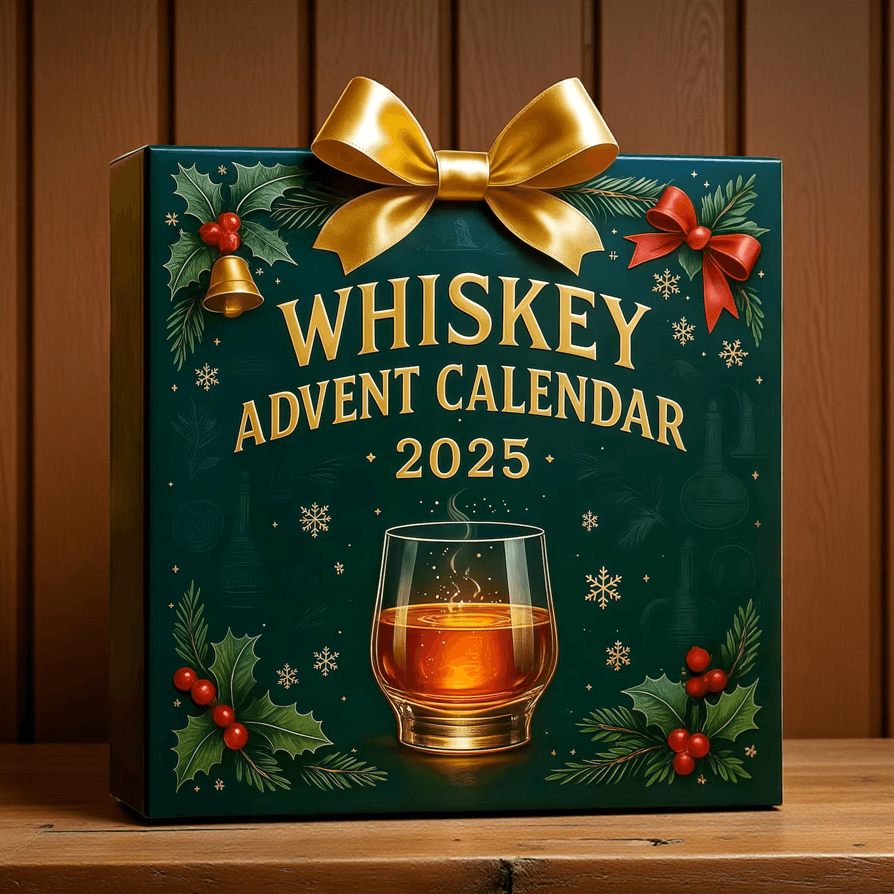 Whiskey Advent Calendar 2025 - 24 Acrylic Whiskey Bottle Ornaments - Image 4