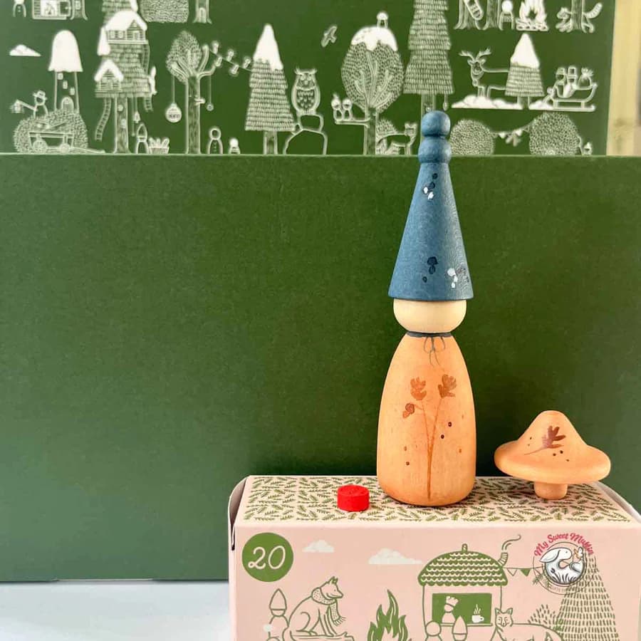 Woodland Wonders 24-Day Advent Box – Handcrafted Natural Wooden Play Set - Image 4