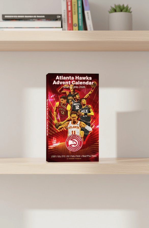 Atlanta Hawks Advent Calendar 2025 – NBA Christmas Countdown Collectible Gift Box - Image 3