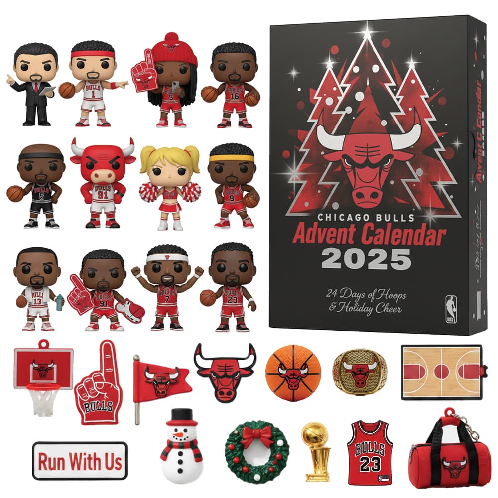 Chicago Bulls Christmas Advent Calendar 2025 – 24 Days of Surprises for True NBA Fans - Image 1