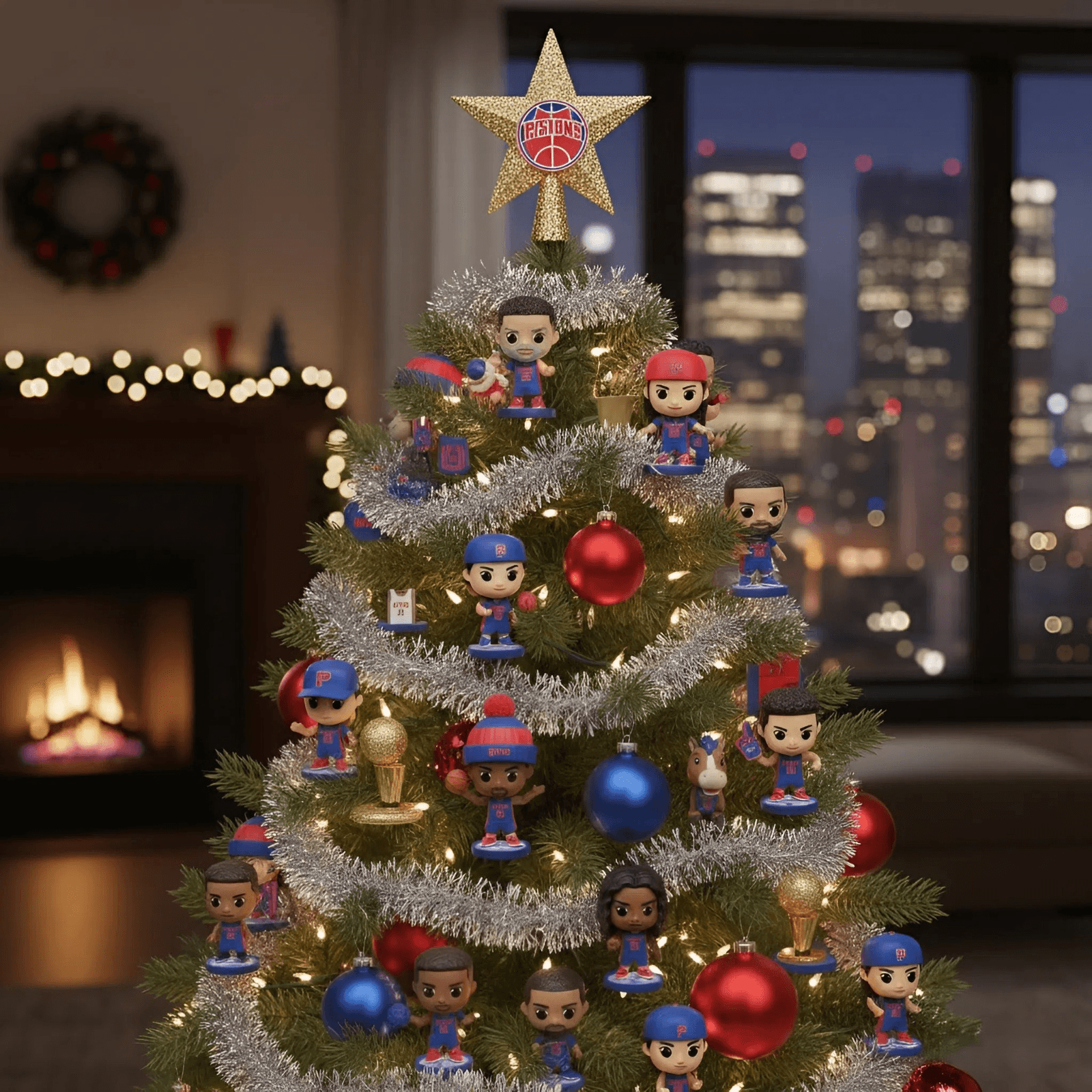 Detroit Pistons Advent Calendar 2025 – NBA Holiday Countdown Gift Set for Basketball Fans - Image 4