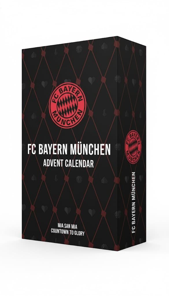 FC Bayern Munich Advent Calendar – Mia San Mia Christmas Countdown (24 Football Collectibles) - Image 1