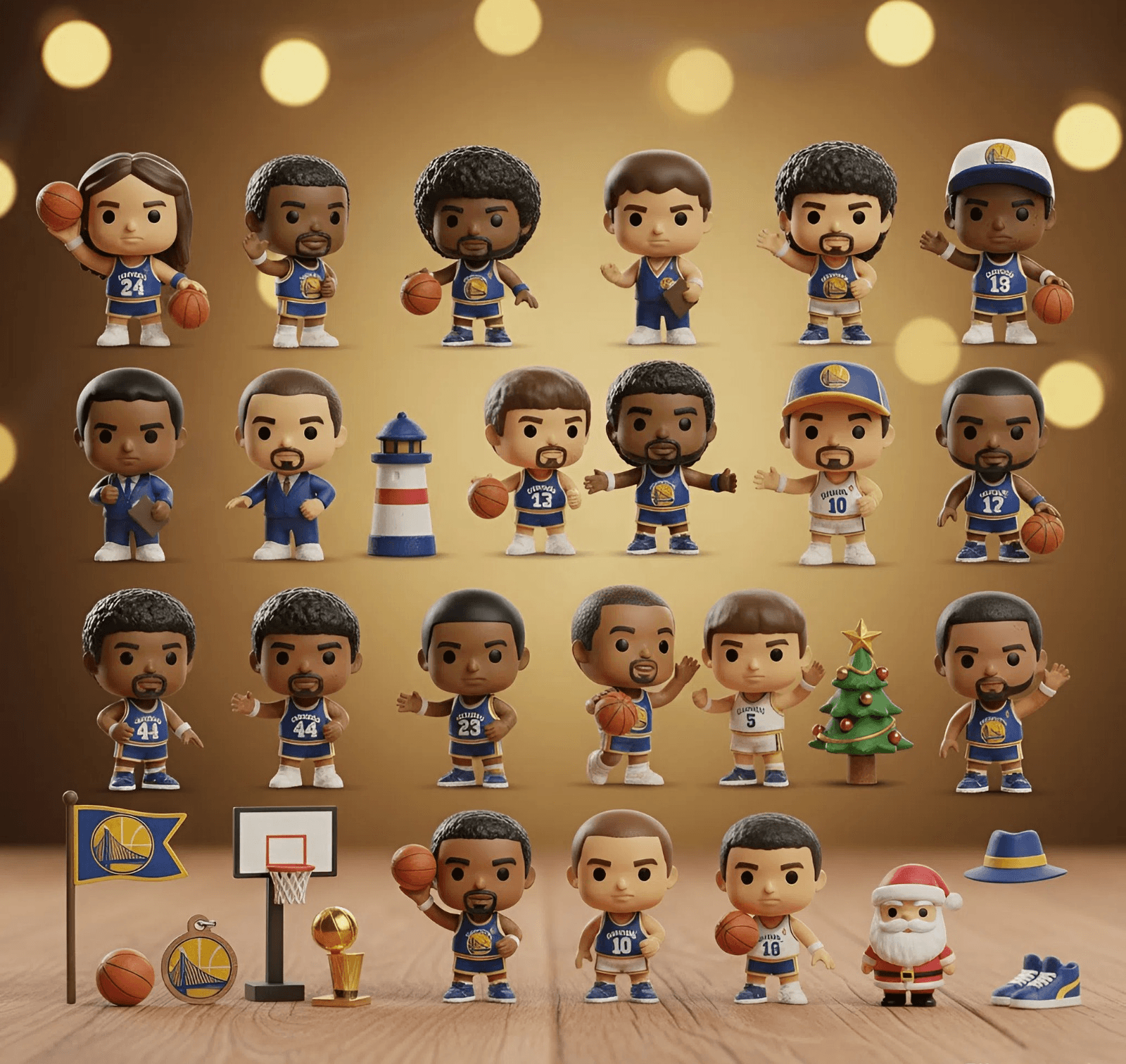 Golden State Warriors Dynasty Advent Calendar 2025 – Legends Legacy Edition - Image 2