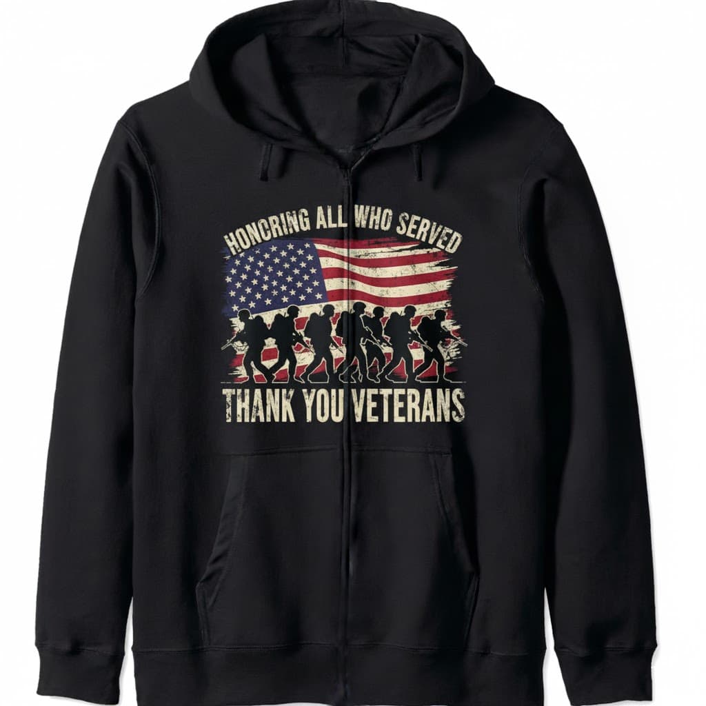 Honoring Our Heroes: The Veterans Day Collection (T-shirt & Hoodie) - Image 7