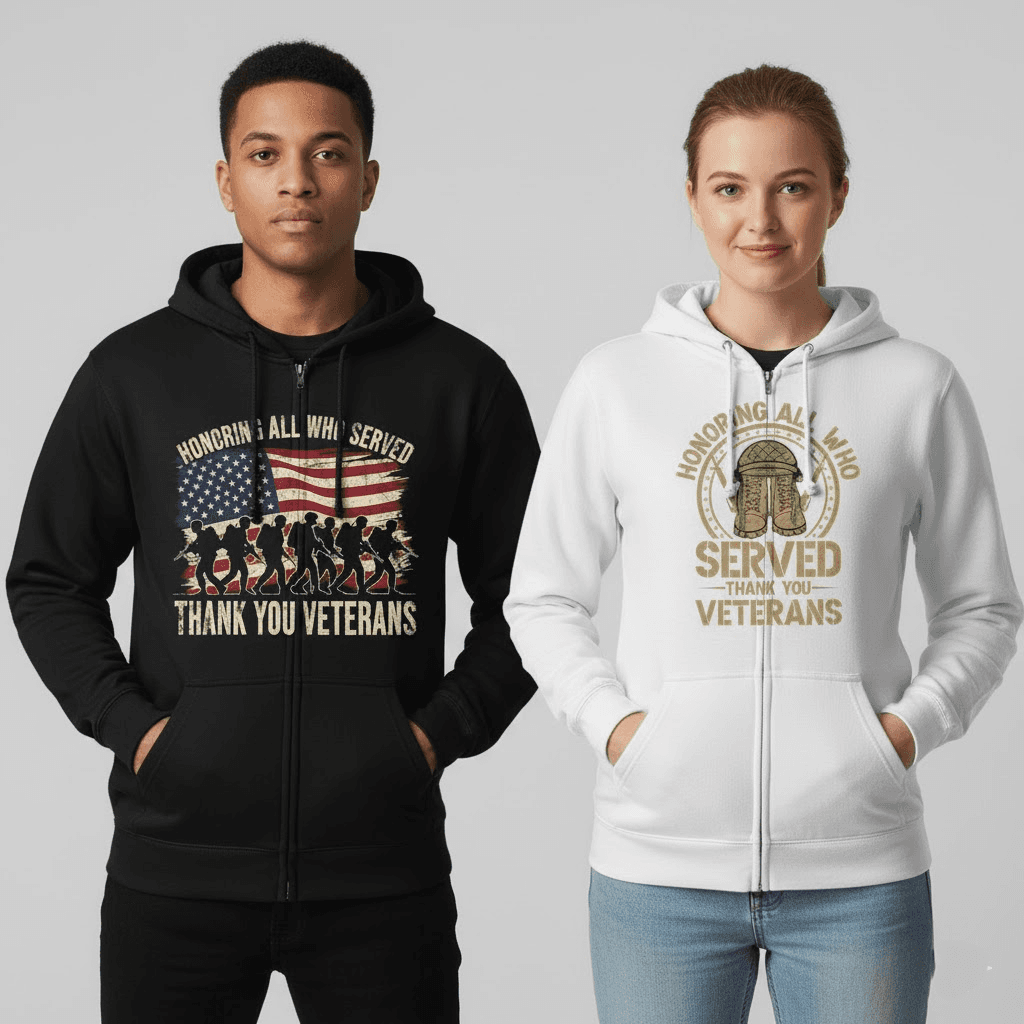 Honoring Our Heroes: The Veterans Day Collection (T-shirt & Hoodie) - Image 10