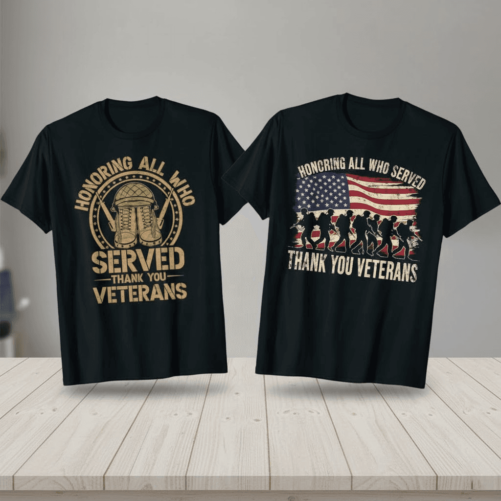 Honoring Our Heroes: The Veterans Day Collection (T-shirt & Hoodie) - Image 1
