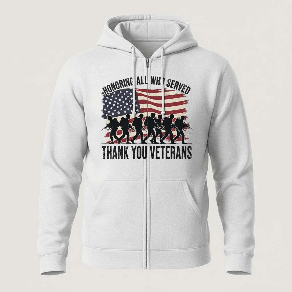 Honoring Our Heroes: The Veterans Day Collection (T-shirt & Hoodie) - Image 9
