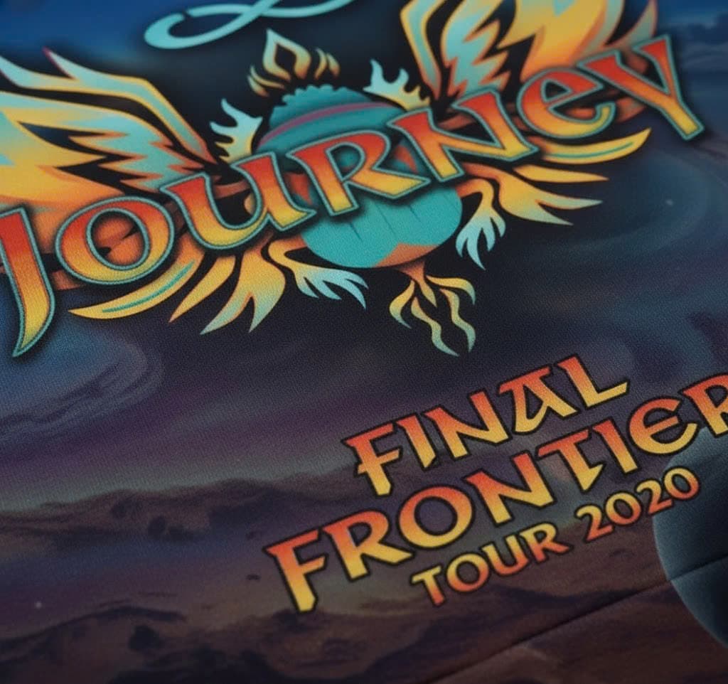 Journey FINAL FRONTIER TOUR 2026 All-Over Print Collectible Hoodie - Image 3