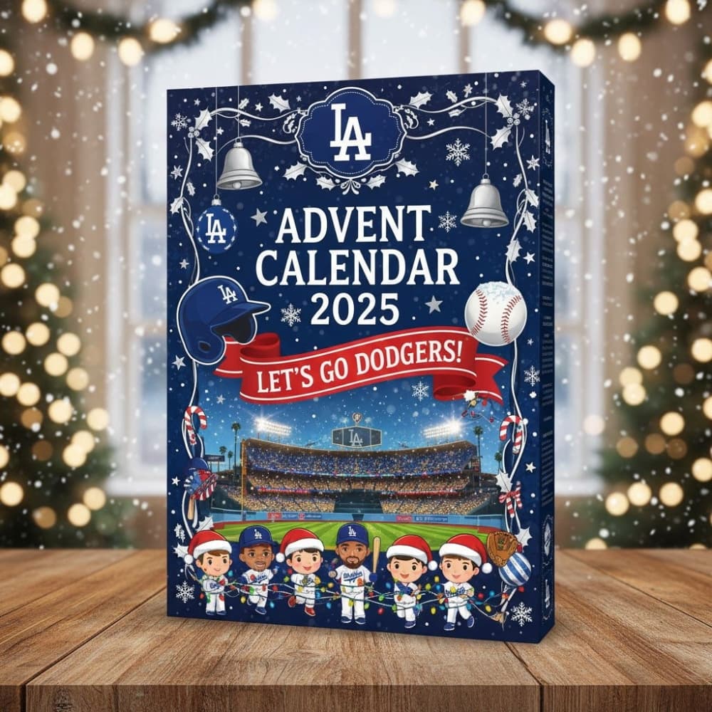 Los Angeles Dodgers 2025 World Series Champions Advent Calendar | Celebrate Victory in Style - Image 2