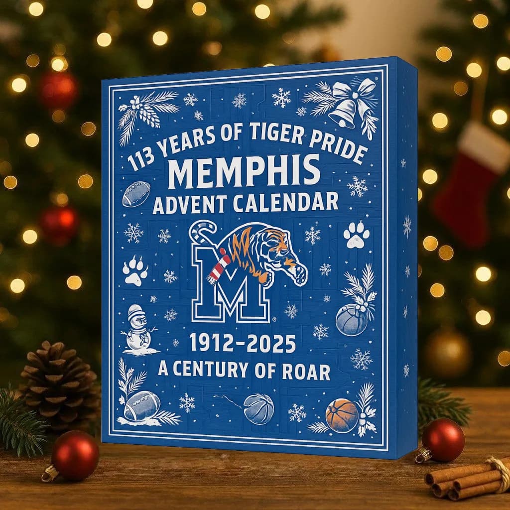 Memphis Tigers 113th Anniversary Advent Calendar – A Century of Roar Collectible Holiday Set - Image 2