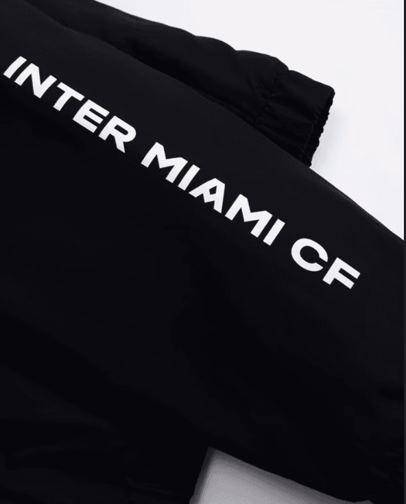 Men’s Full-Zip Inter Miami CF Anthem Jacket – Black and Pink MLS Fan Gear - Image 3
