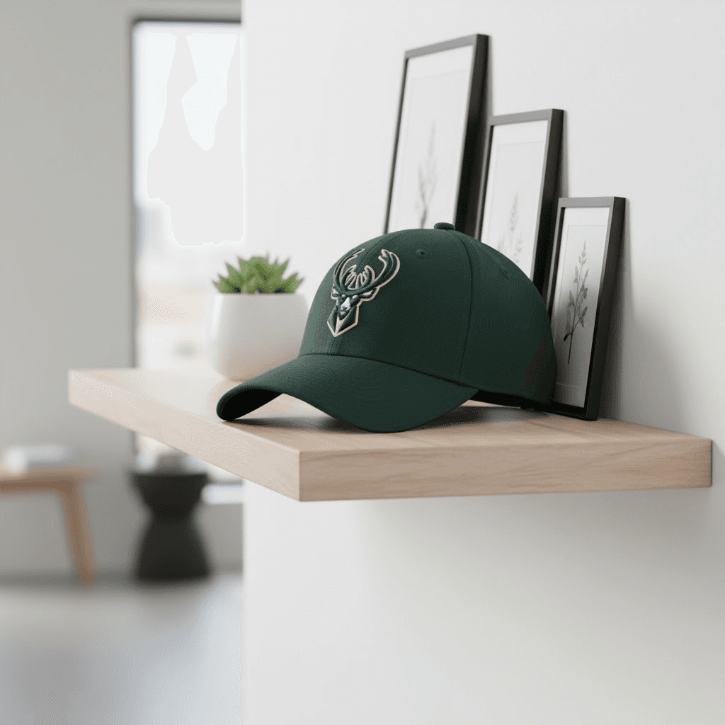 Milwaukee Bucks Green Adjustable Cap | Classic NBA Fan Baseball Hat - Image 5