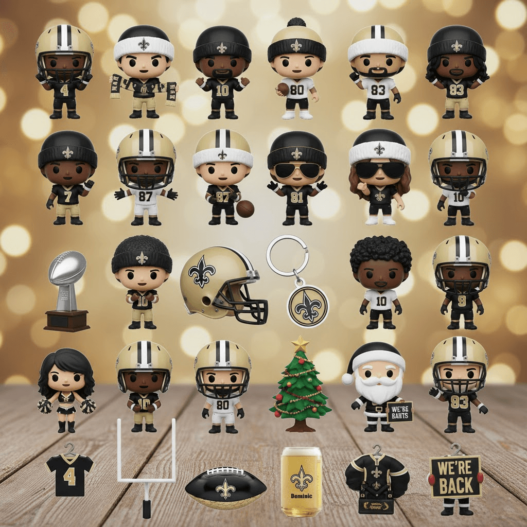 New Orleans Saints Advent Calendar 2025: Official NFL Holiday Countdown - Image 2