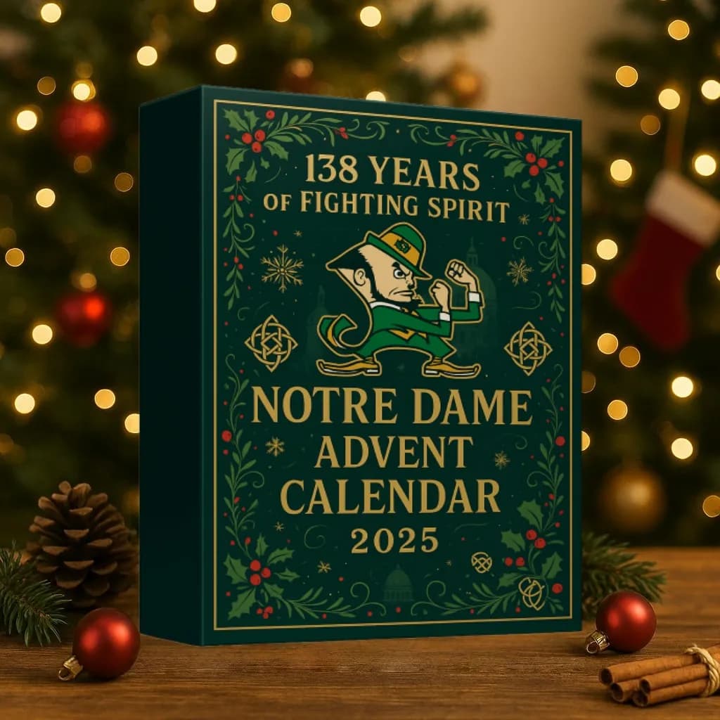 Notre Dame Fighting Irish 138th Anniversary Advent Calendar – 2025 Holiday Edition - Image 1