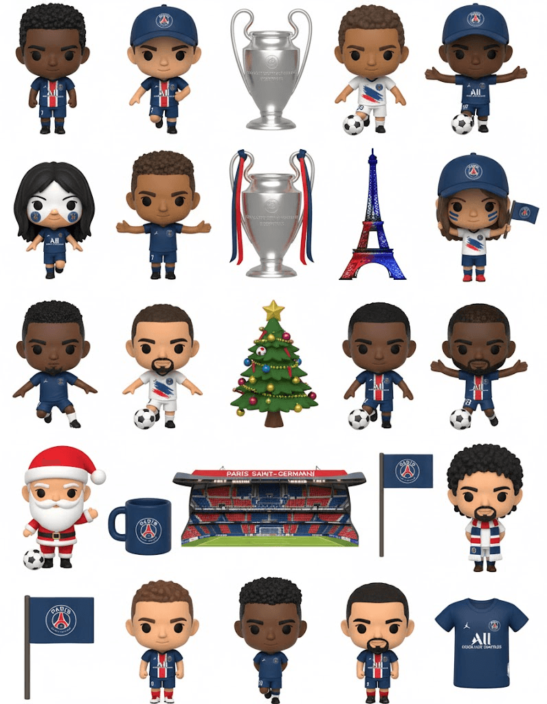 Paris Saint-Germain Advent Calendar – Les Parisiens Christmas Countdown - Image 2