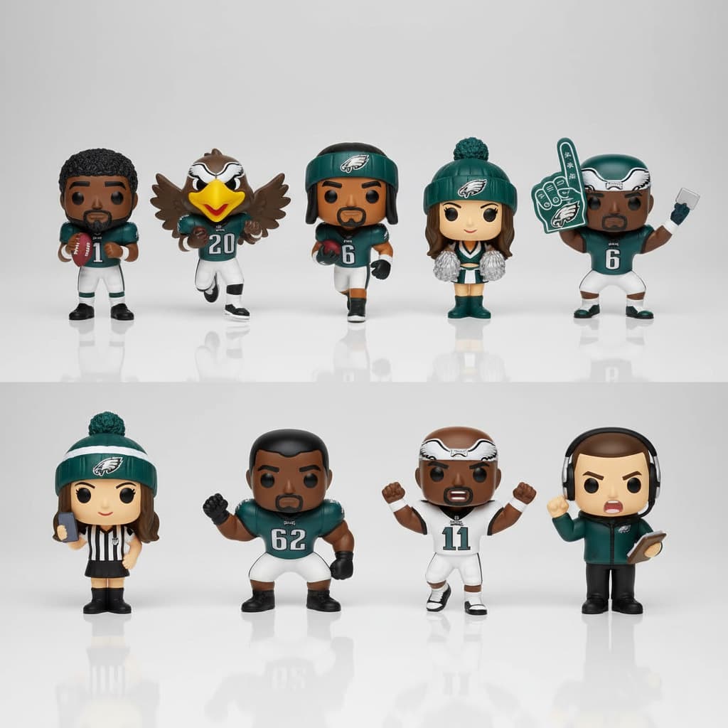 Philadelphia Eagles Advent Calendar Christmas 2025 – Exclusive Gift for Eagles Fans - Image 3