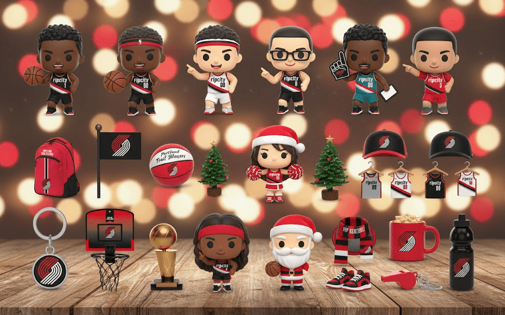Portland Trail Blazers Advent Calendar 2025 – NBA Christmas Countdown Gift Box for Basketball Lovers - Image 2