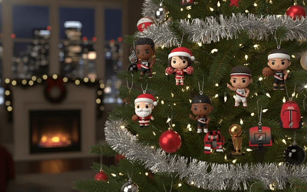 Portland Trail Blazers Advent Calendar 2025 – NBA Christmas Countdown Gift Box for Basketball Lovers - Image 4