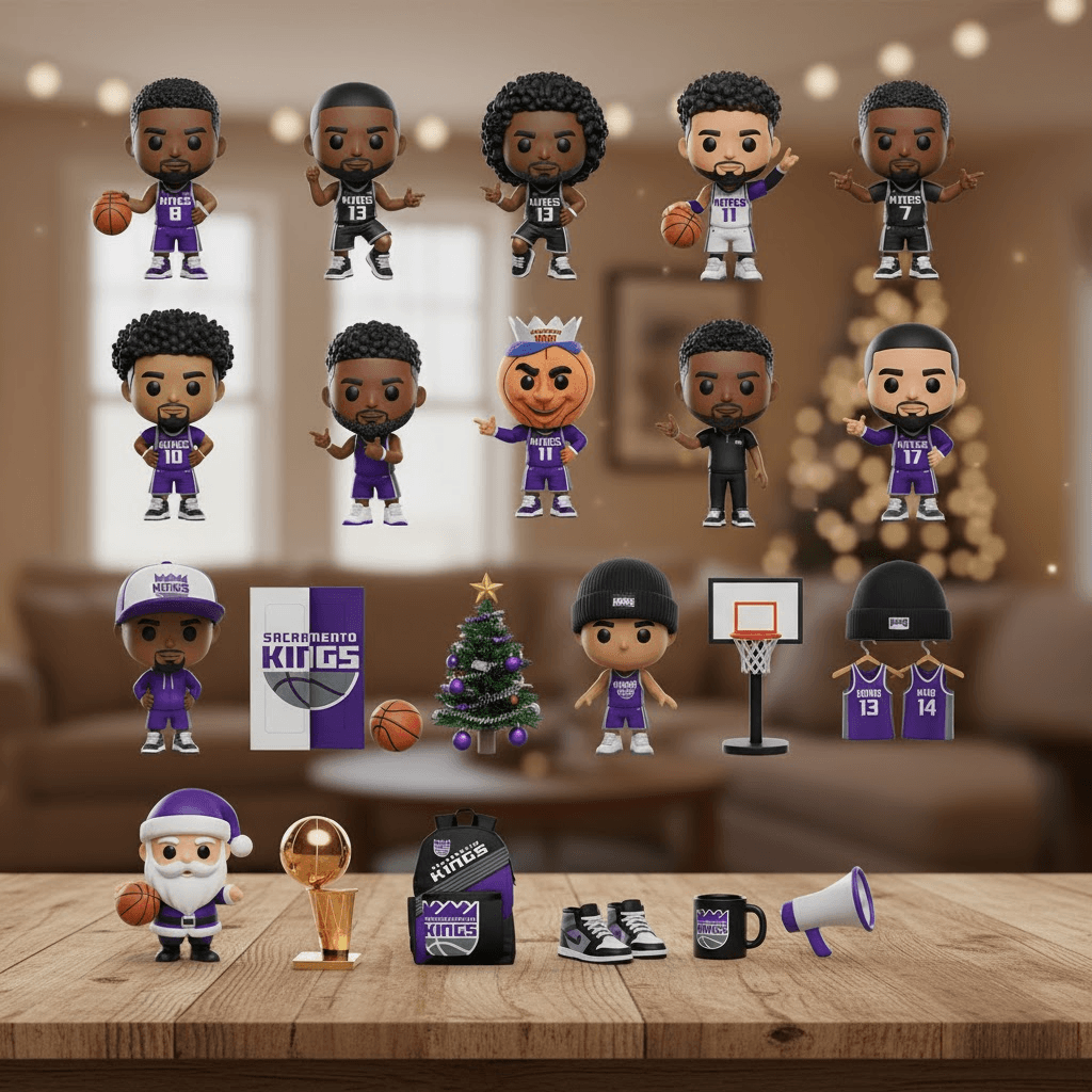 Sacramento Kings Advent Calendar 2025 – NBA Christmas Gift Set for Basketball Fans - Image 2