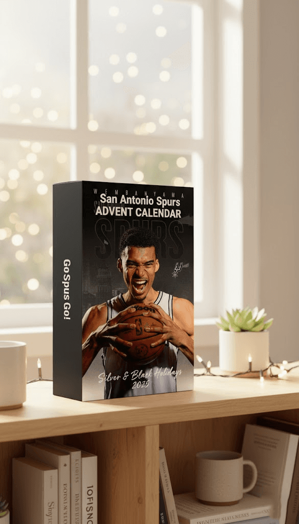 San Antonio Spurs Advent Calendar 2025 – NBA Christmas Countdown Collectible Gift Box - Image 3