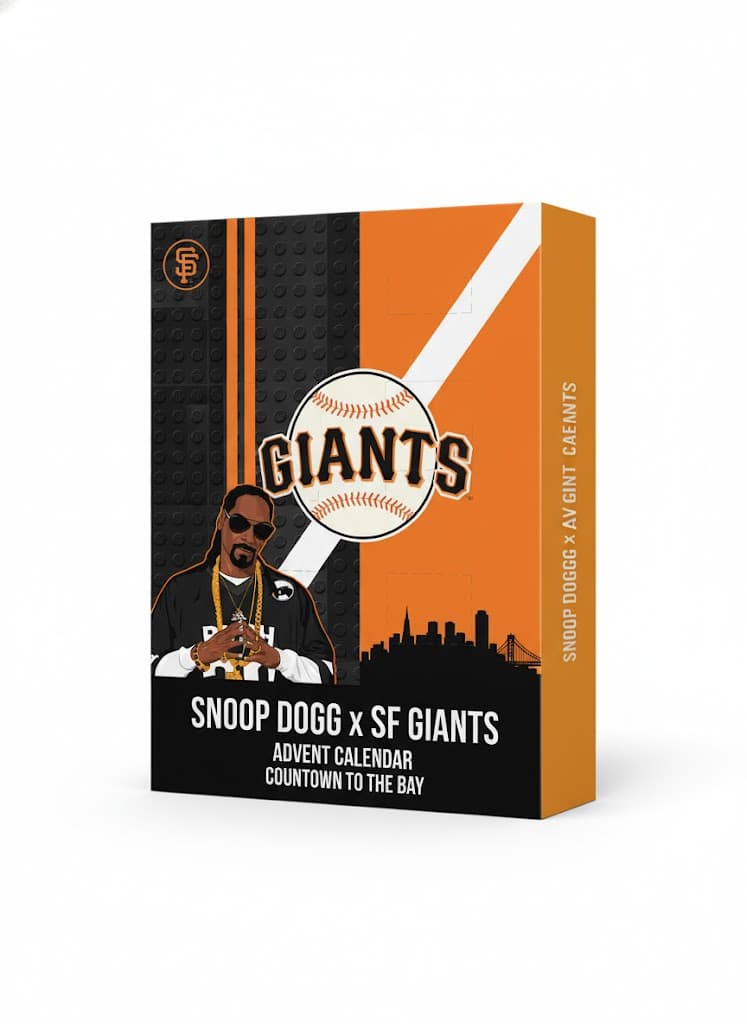Snoop Dogg x San Francisco Giants Commemorative Advent Calendar - Image 1