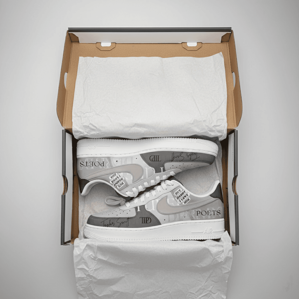 Taylor Swift All Albums AF1 Style Custom Shoes - Image 4