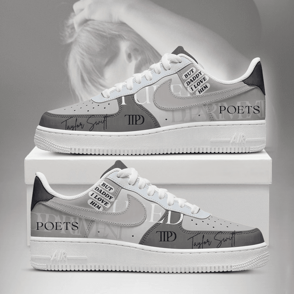 Taylor Swift All Albums AF1 Style Custom Shoes - Image 1
