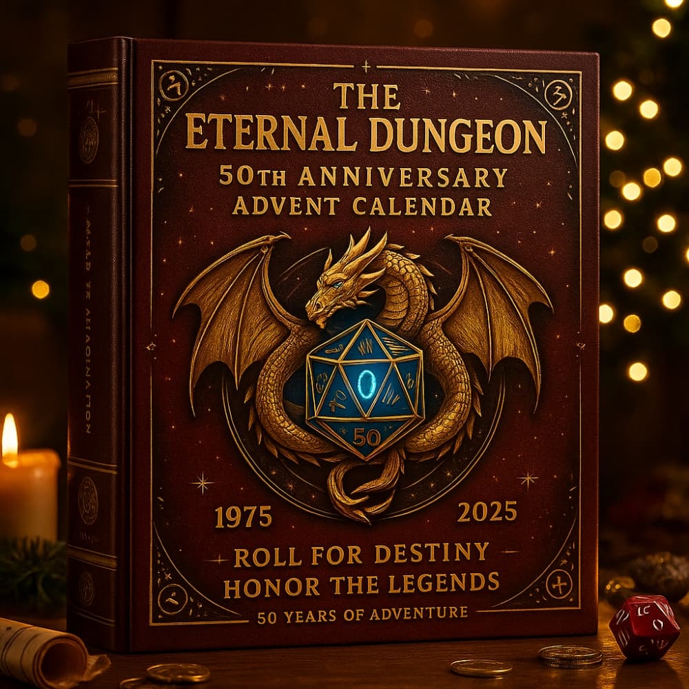 The Eternal Dungeon 50th Anniversary Advent Calendar - 24-Day Fantasy RPG Ornaments - Image 2