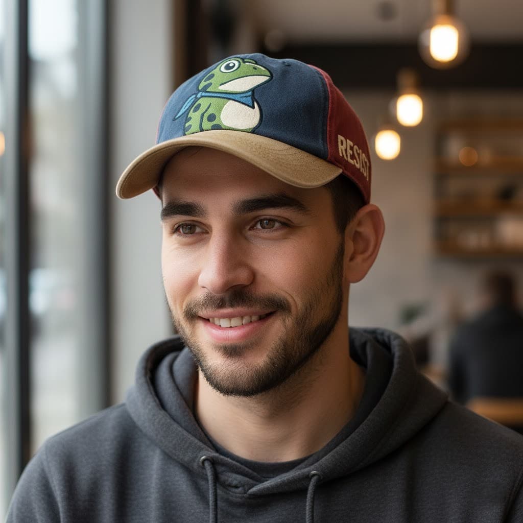 The "Resist Frog" Cap - Bold, Humorous, and Unapologetic - Image 2