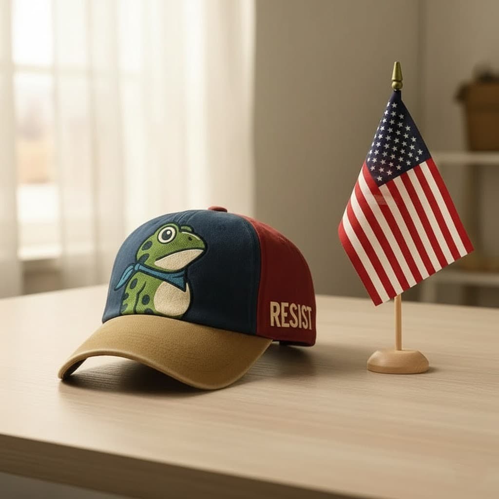 The "Resist Frog" Cap - Bold, Humorous, and Unapologetic - Image 4