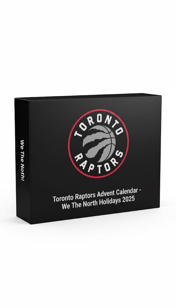 Toronto Raptors Advent Calendar 2025 — Official NBA Holiday Countdown Gift Set for Fans - Image 1