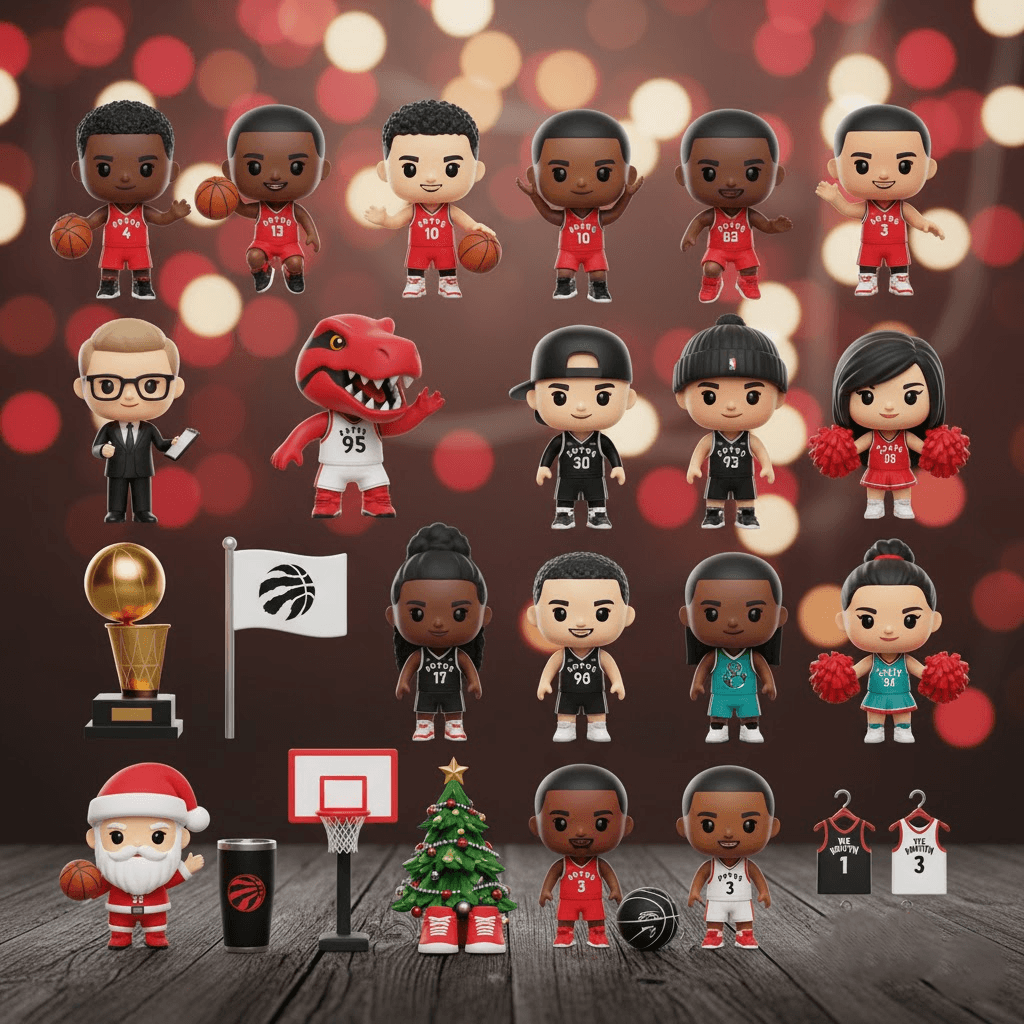 Toronto Raptors Advent Calendar 2025 — Official NBA Holiday Countdown Gift Set for Fans - Image 2