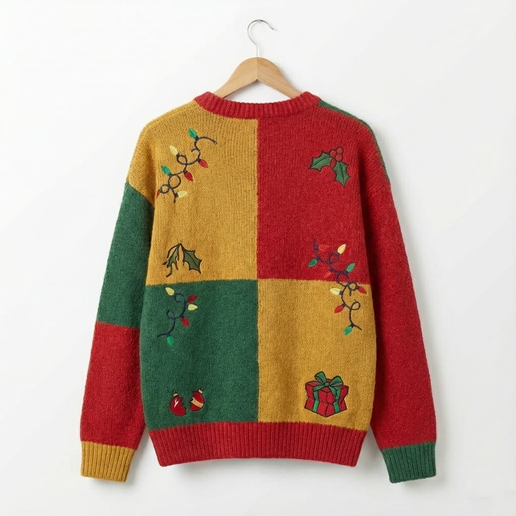 Ugly Christmas Sweater Pandemic Snowman – “Ho Ho Oh No, Not Again!” - Image 2