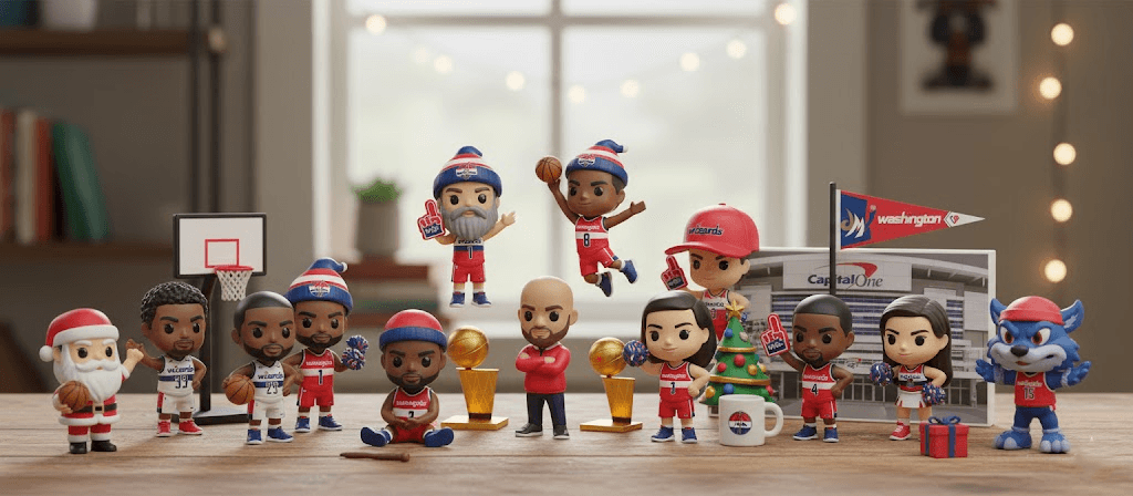 Washington Wizards Advent Calendar 2025 – NBA Holiday Countdown Gift Set for Basketball Fans - Image 2